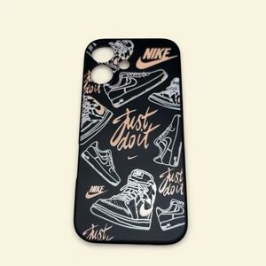 Black iPhone 16 Case with Graphic Design   6.1 inch (diagonal)